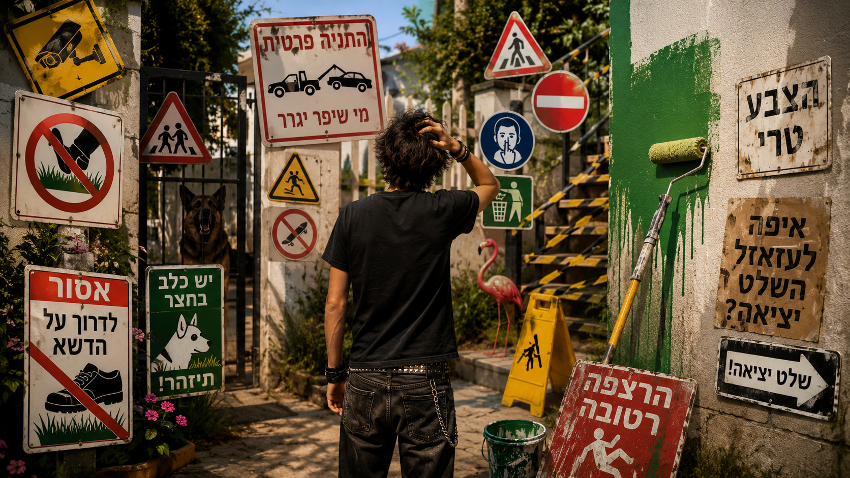 שלט יציאה