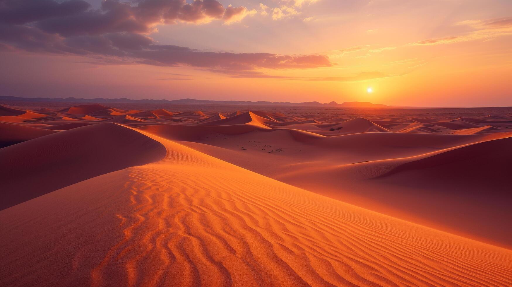 Warm sand