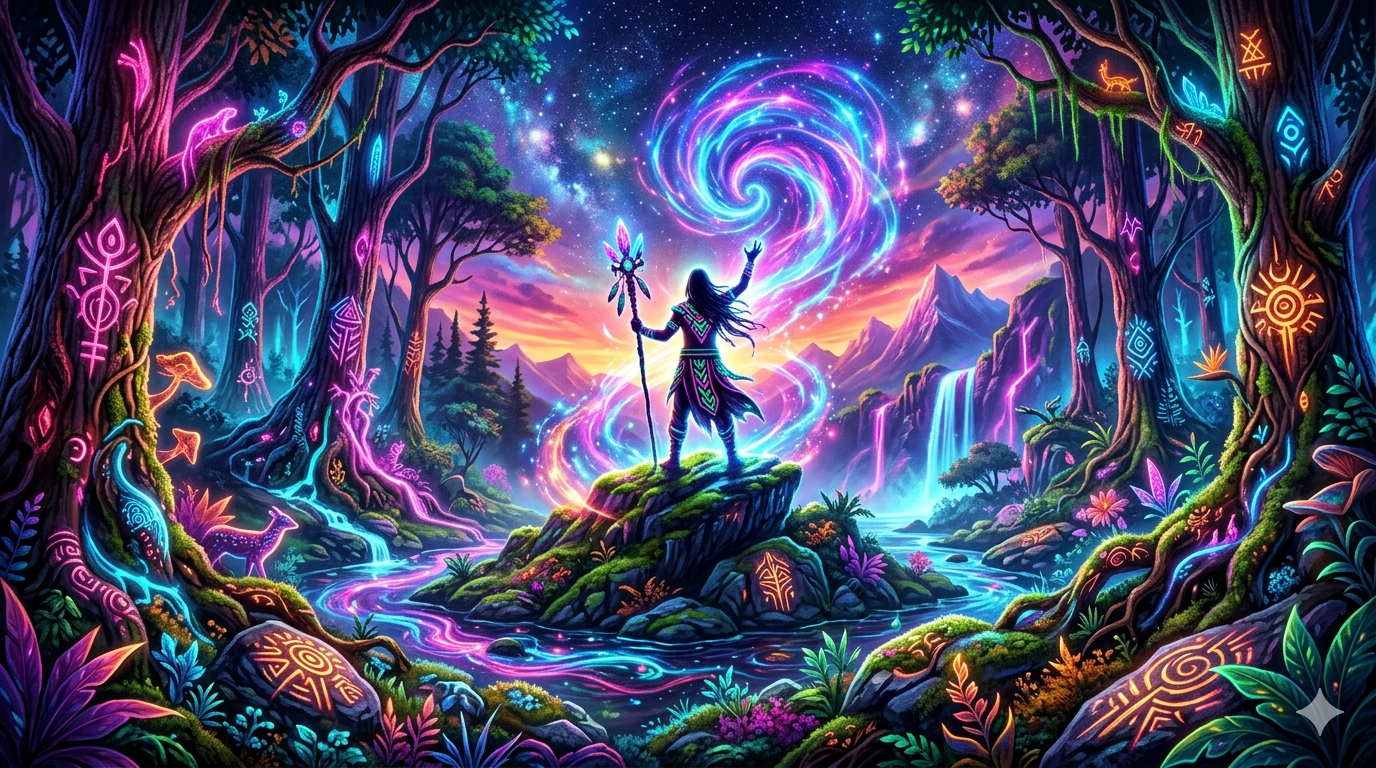 Neon Shaman